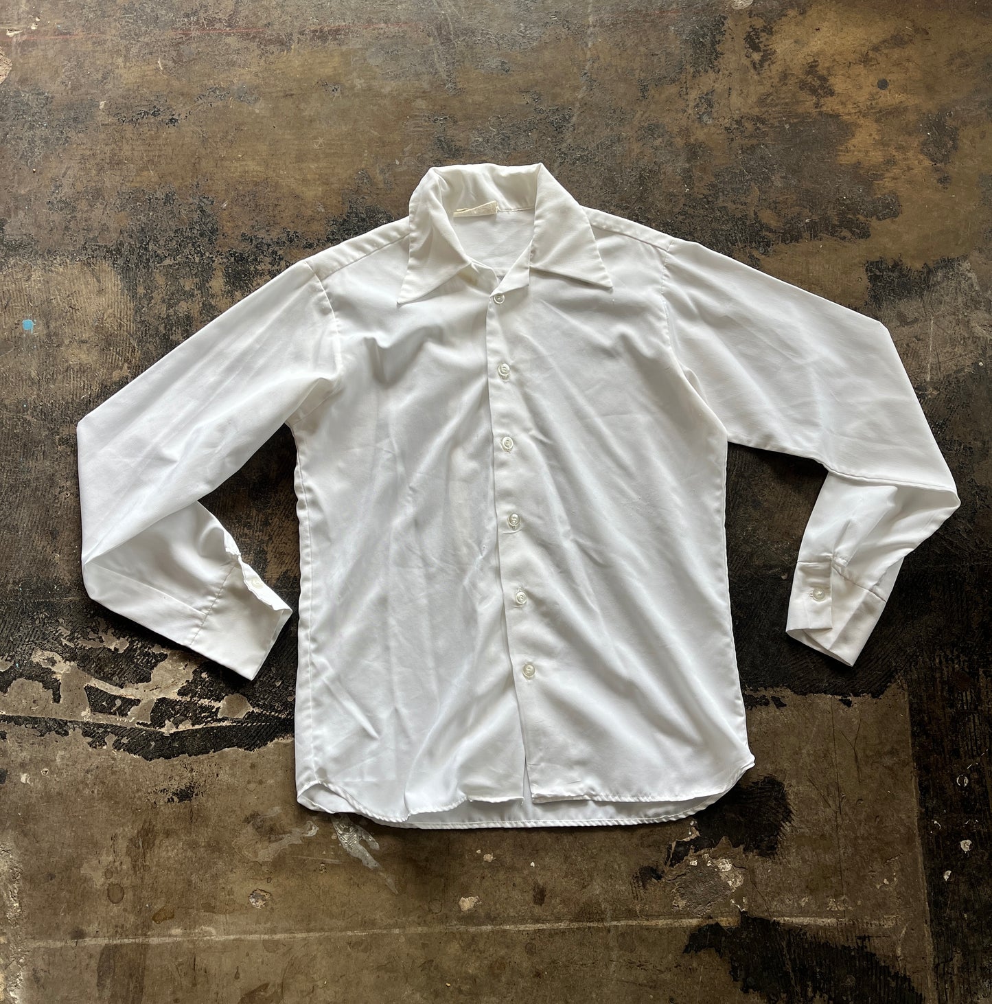 White Work Button Up