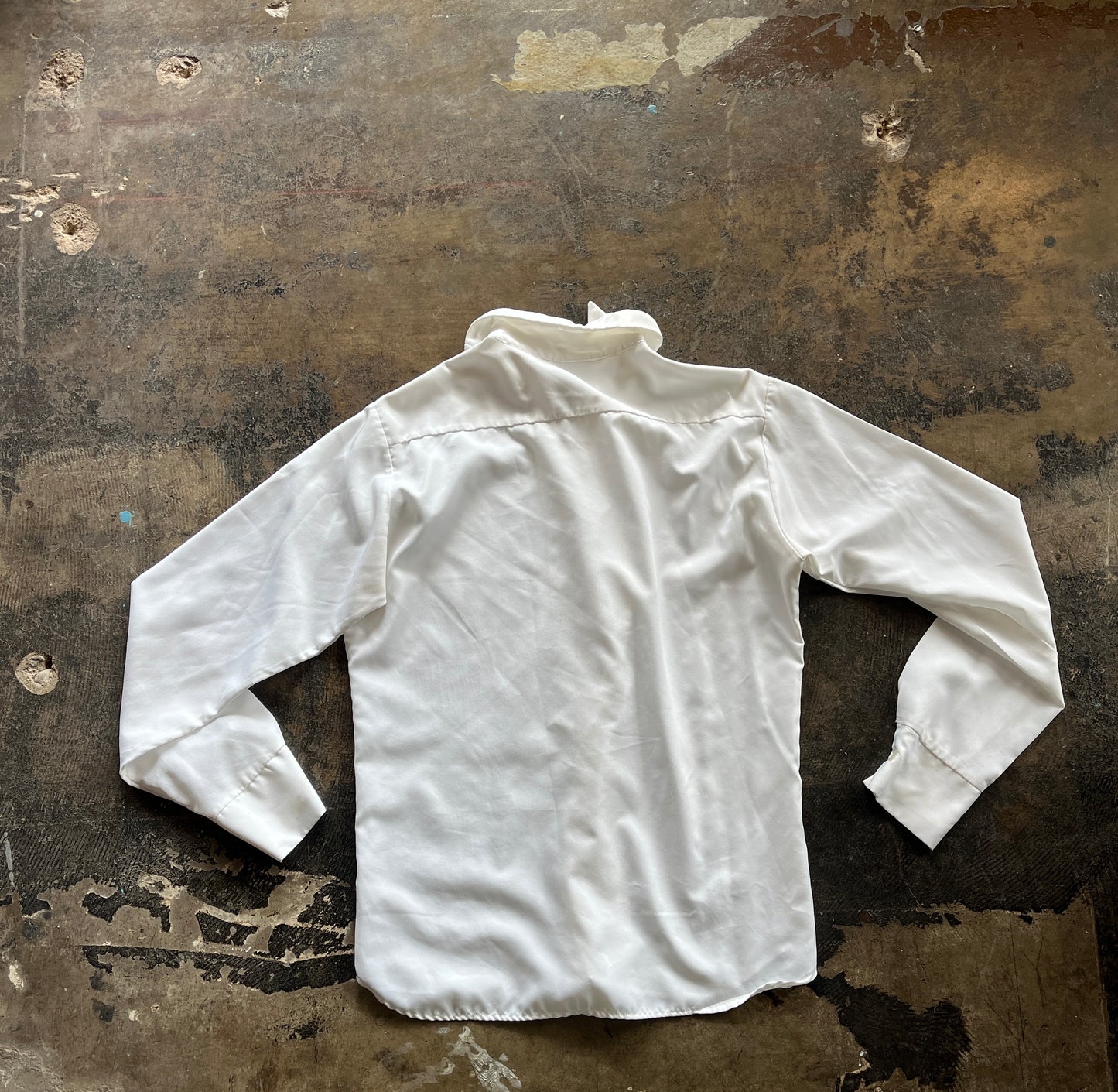 White Work Button Up