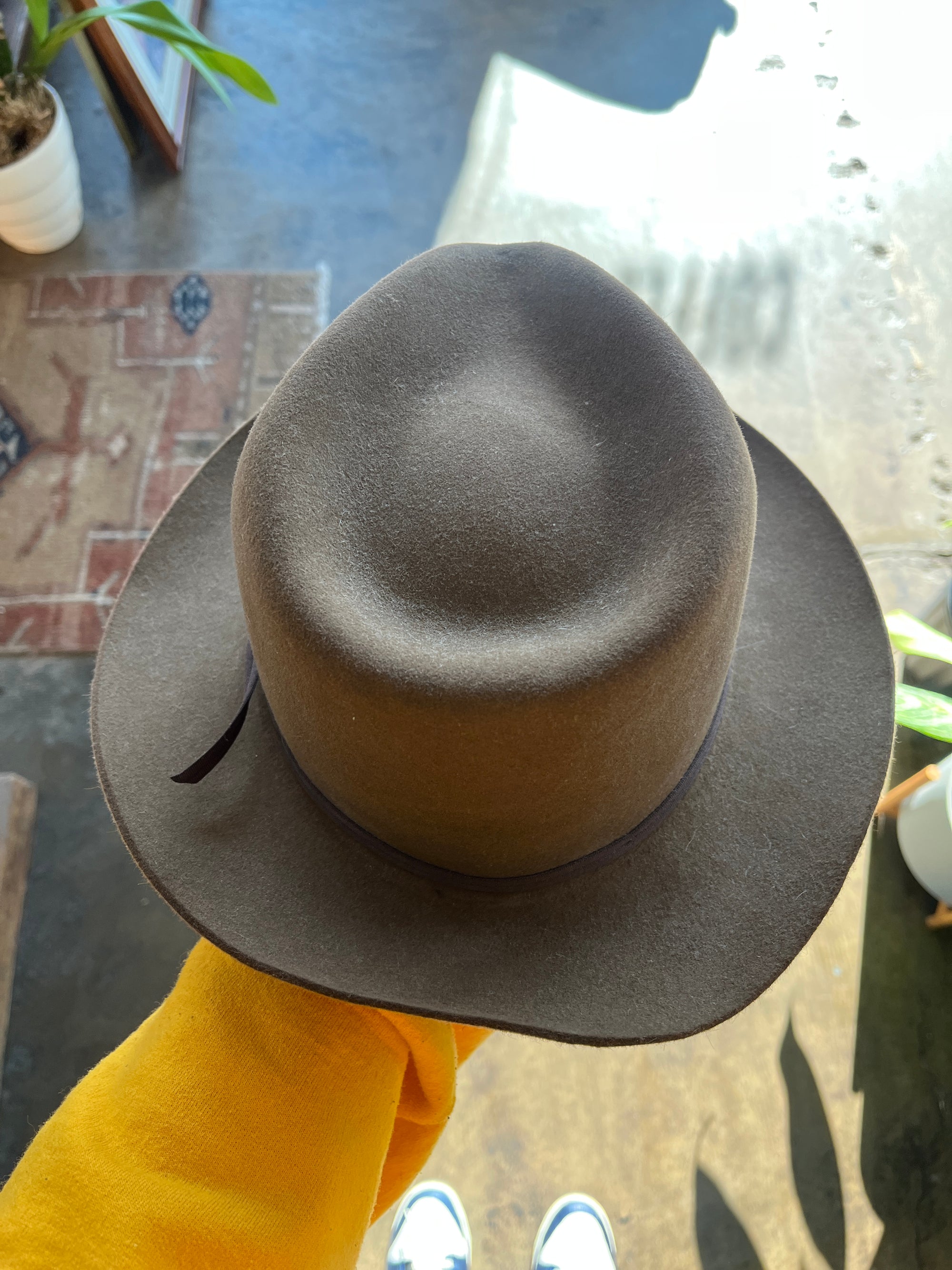Brown Stetson Wool Hat