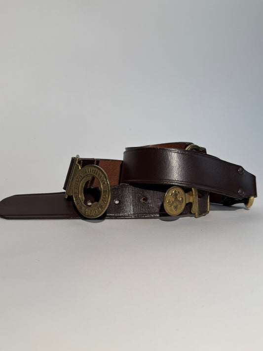 Boy Scouts of America Brown Leather Belt