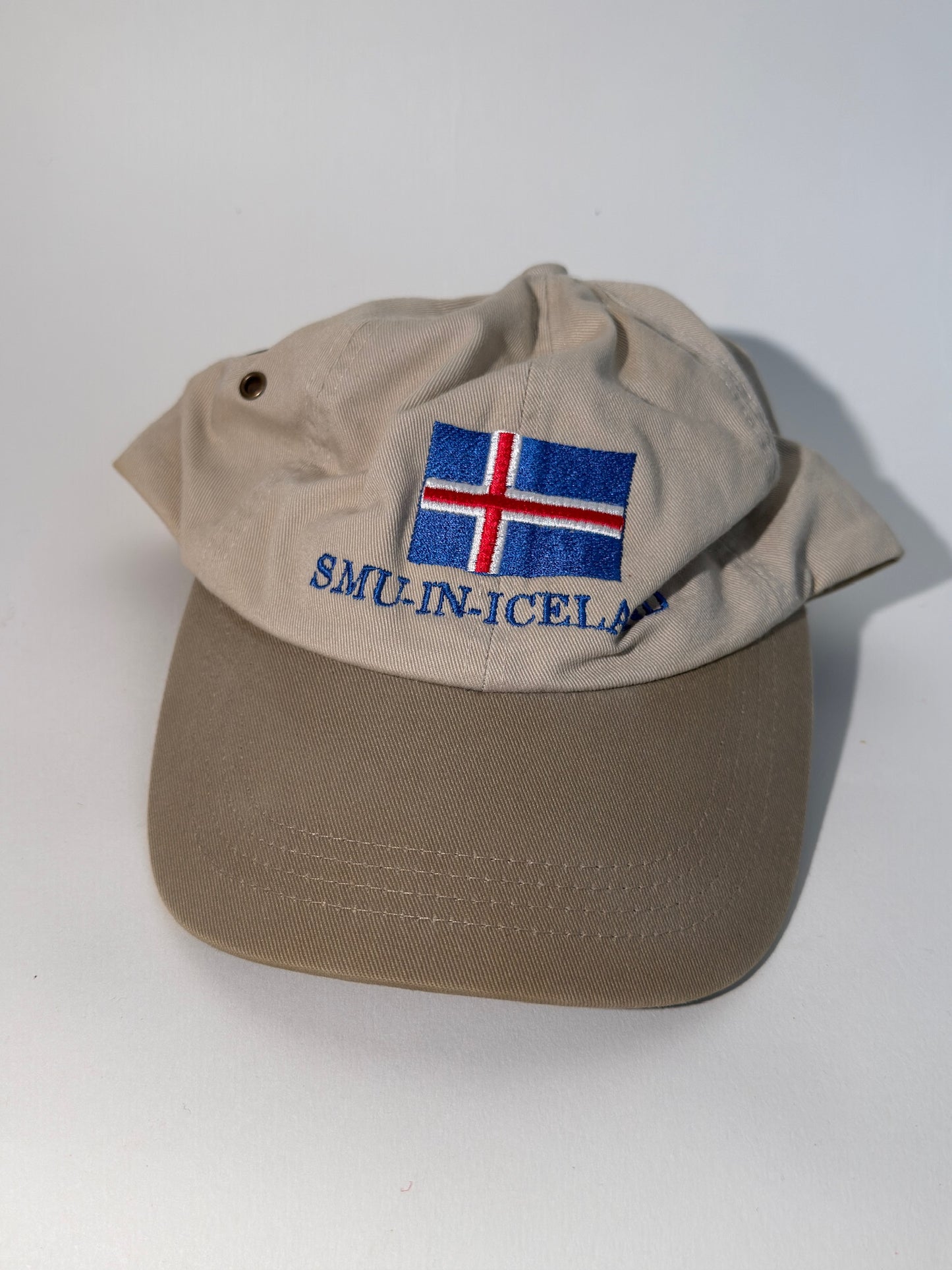Khaki SMU in Iceland Dad Hat