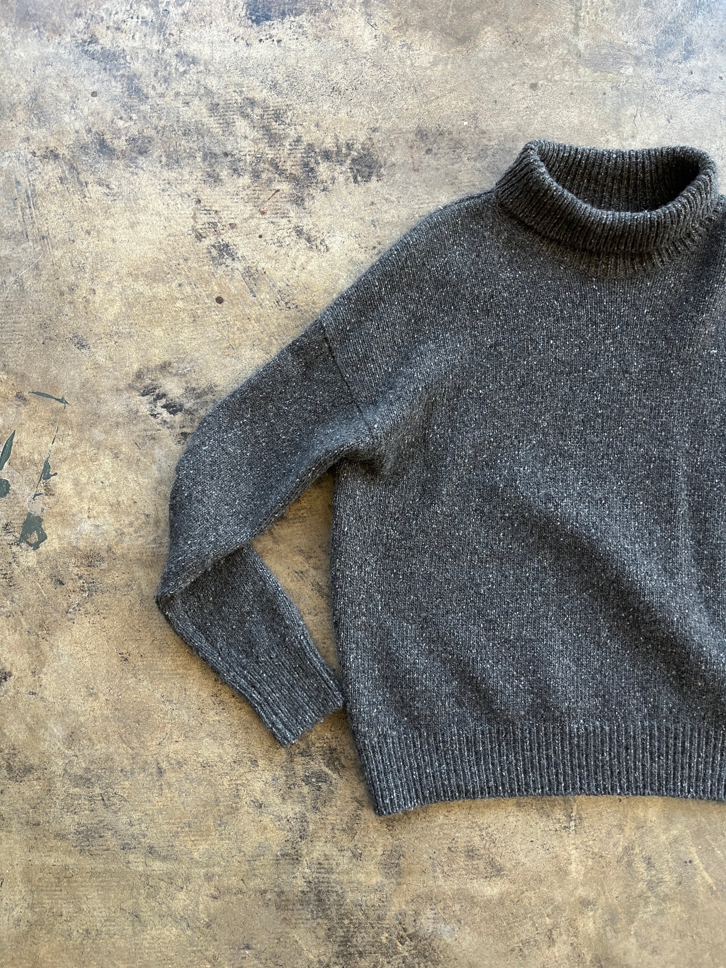 Vince Charcoal Cashmere Turtleneck