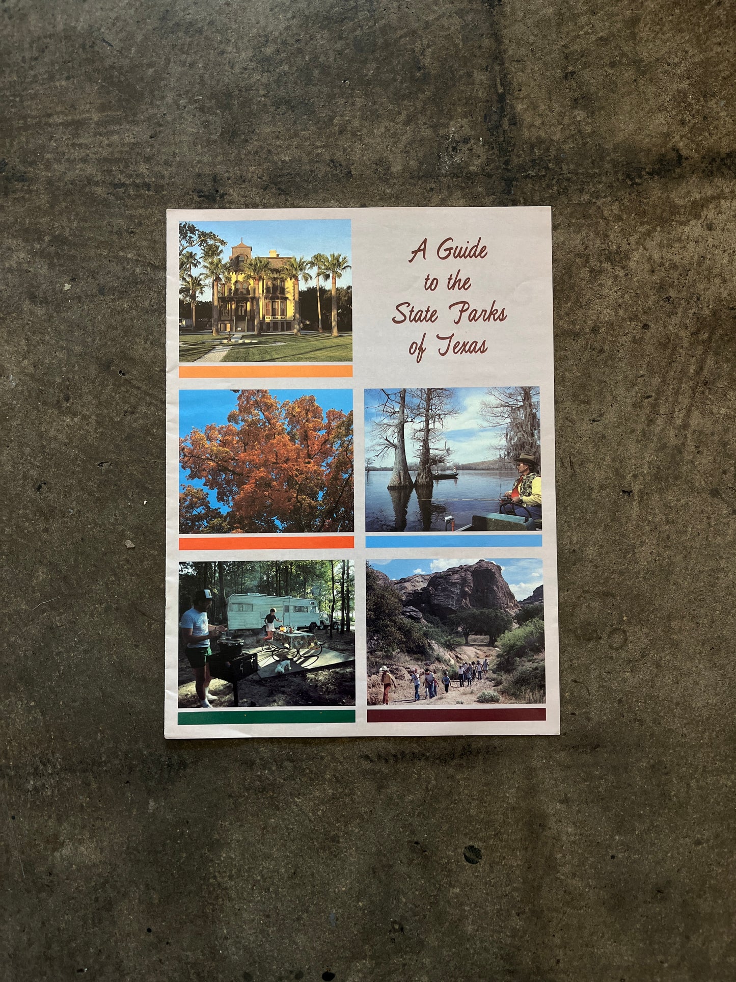 A Guide to the State Parks of Texas Pamphlet
