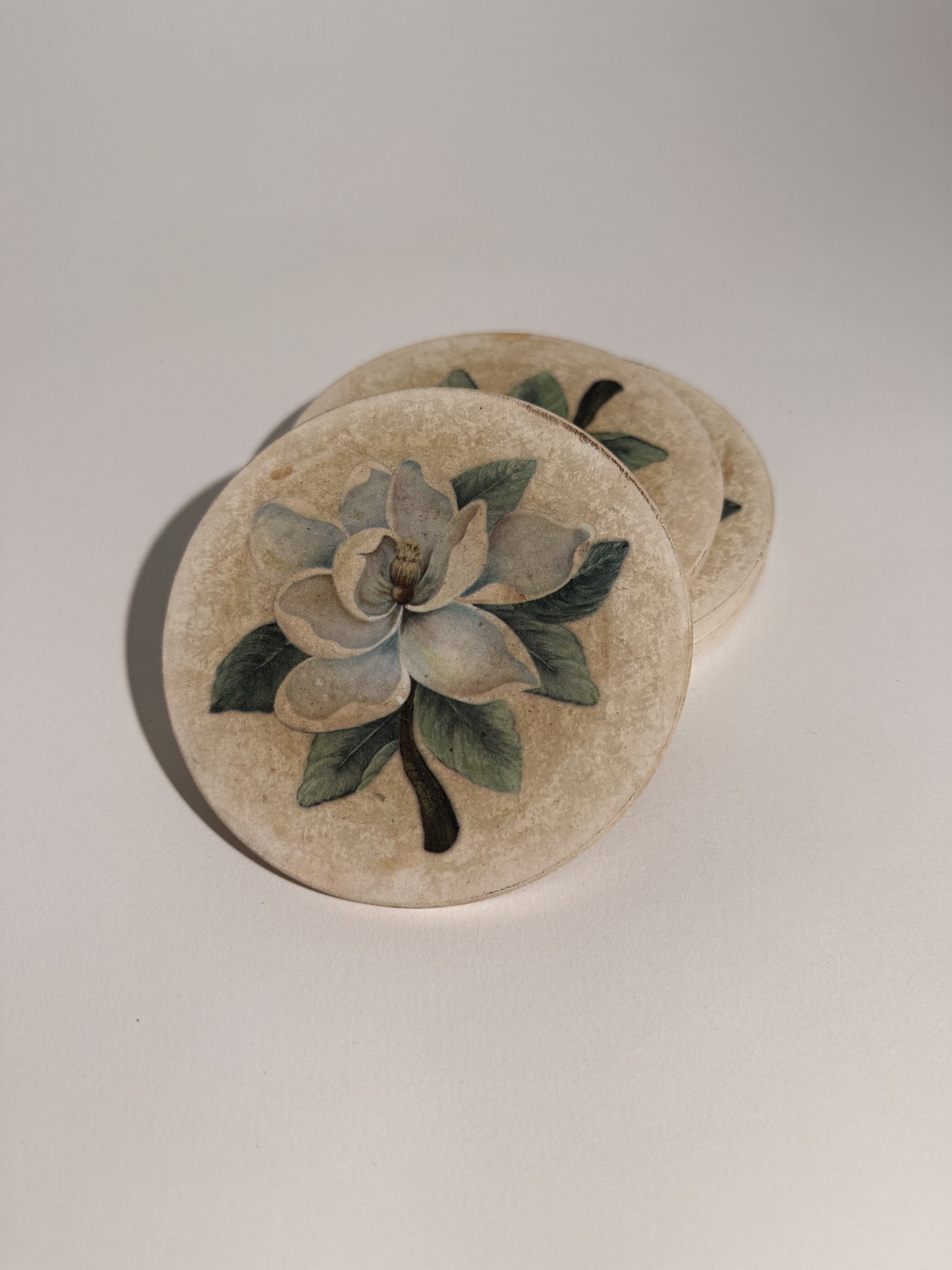 Stone Magnolia Coasters