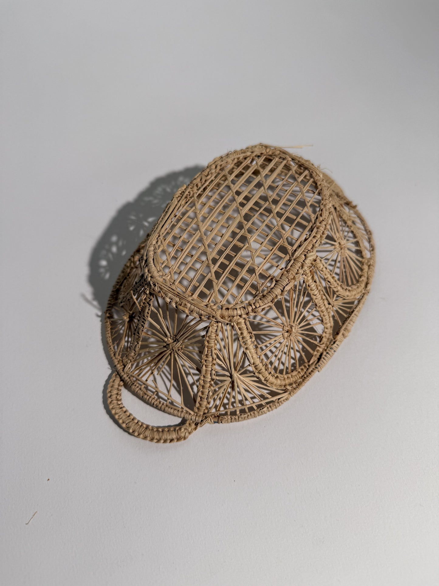 Small Straw Woven Basket