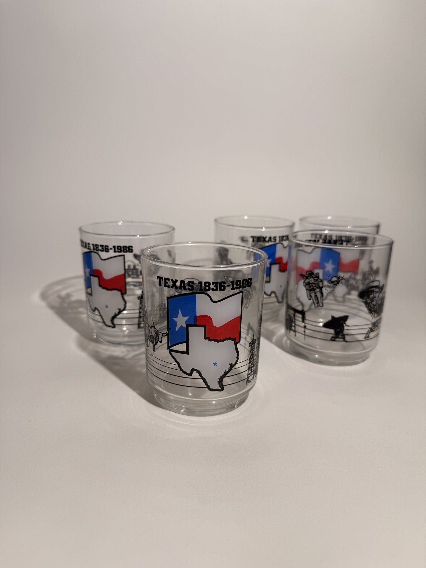 Texas 150th Anniversary Glassware
