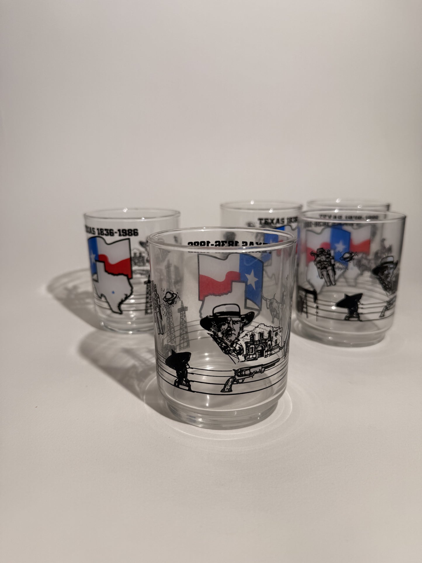 Texas 150th Anniversary Glassware