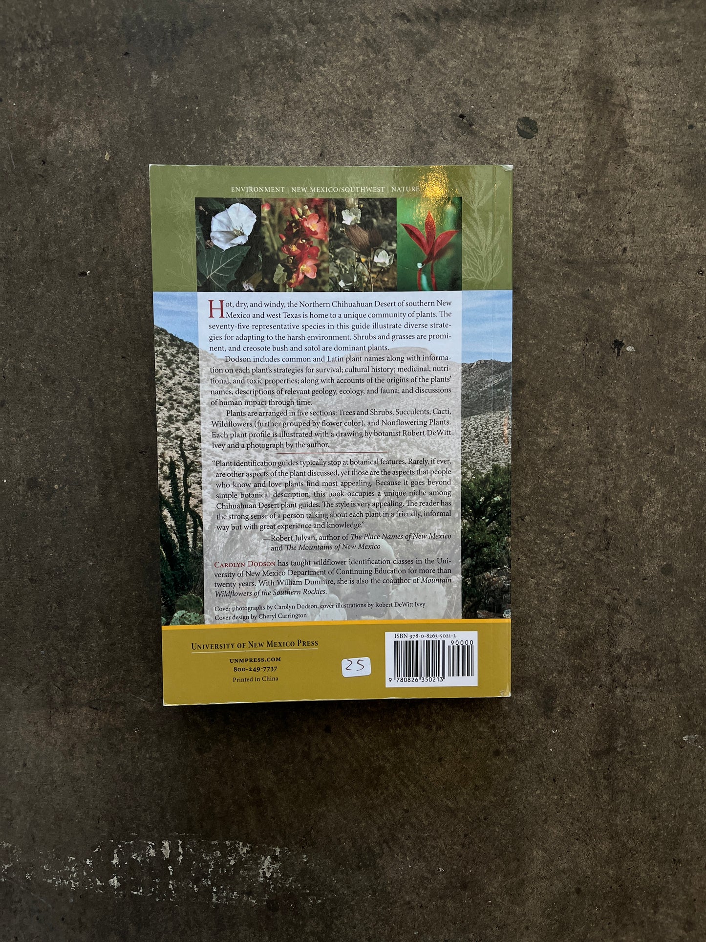 "Guide to Plants of the Northern Chihuahuan Desert" Book