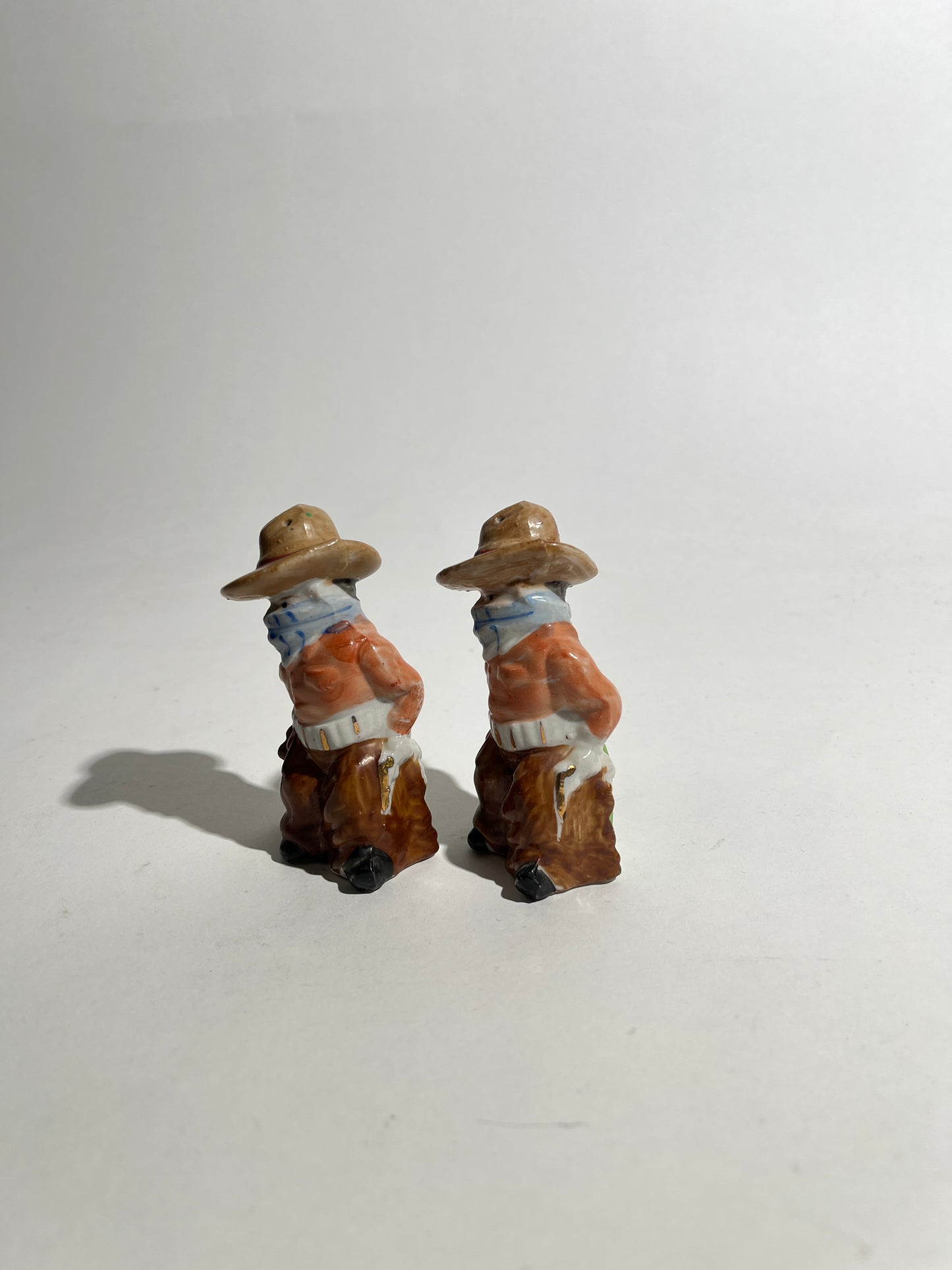 Cowboy Salt + Pepper Shakers