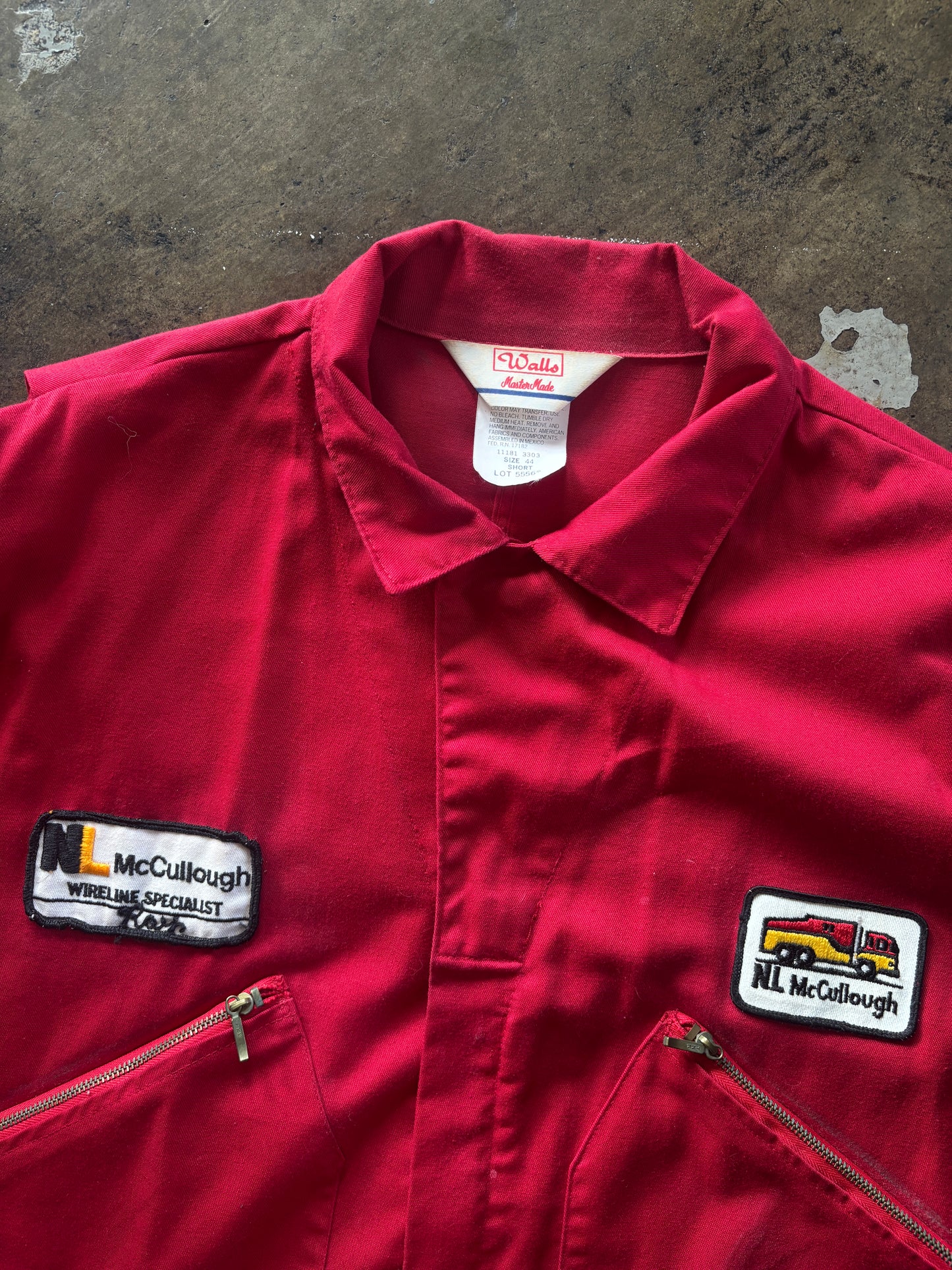 Red McCullough Specialist Coveralls
