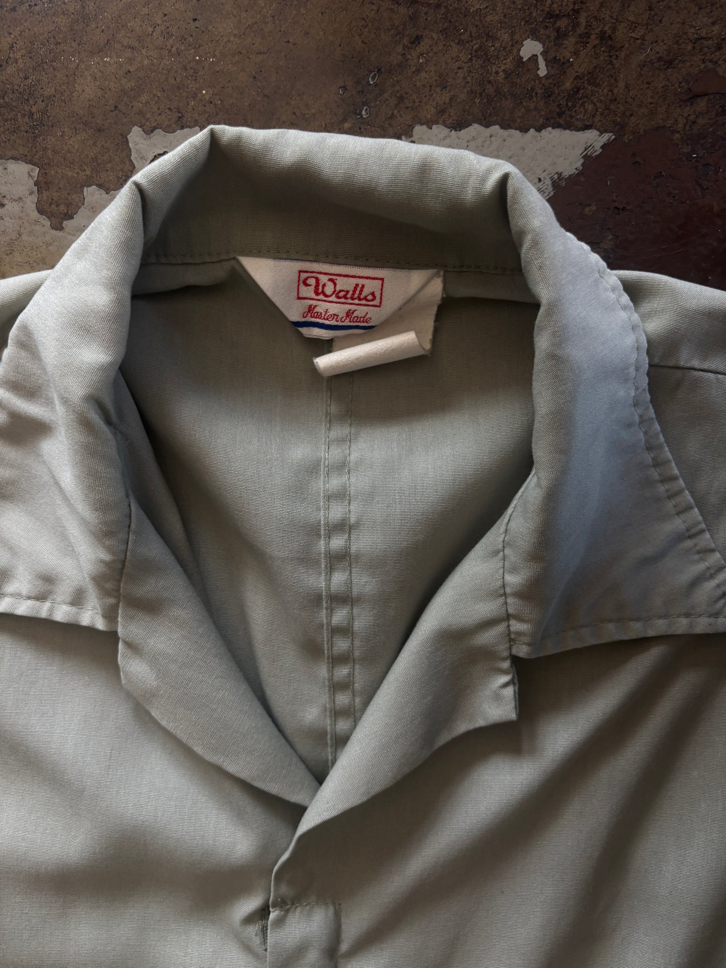 Walls Short Sleeve Sage Coveralls