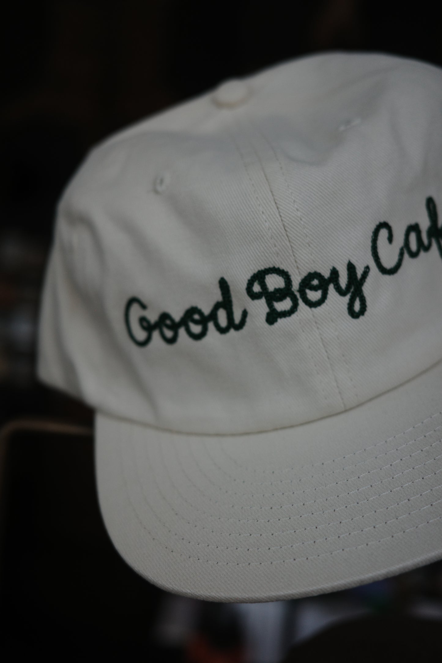Good Boy Cafe Chainstitch Hat