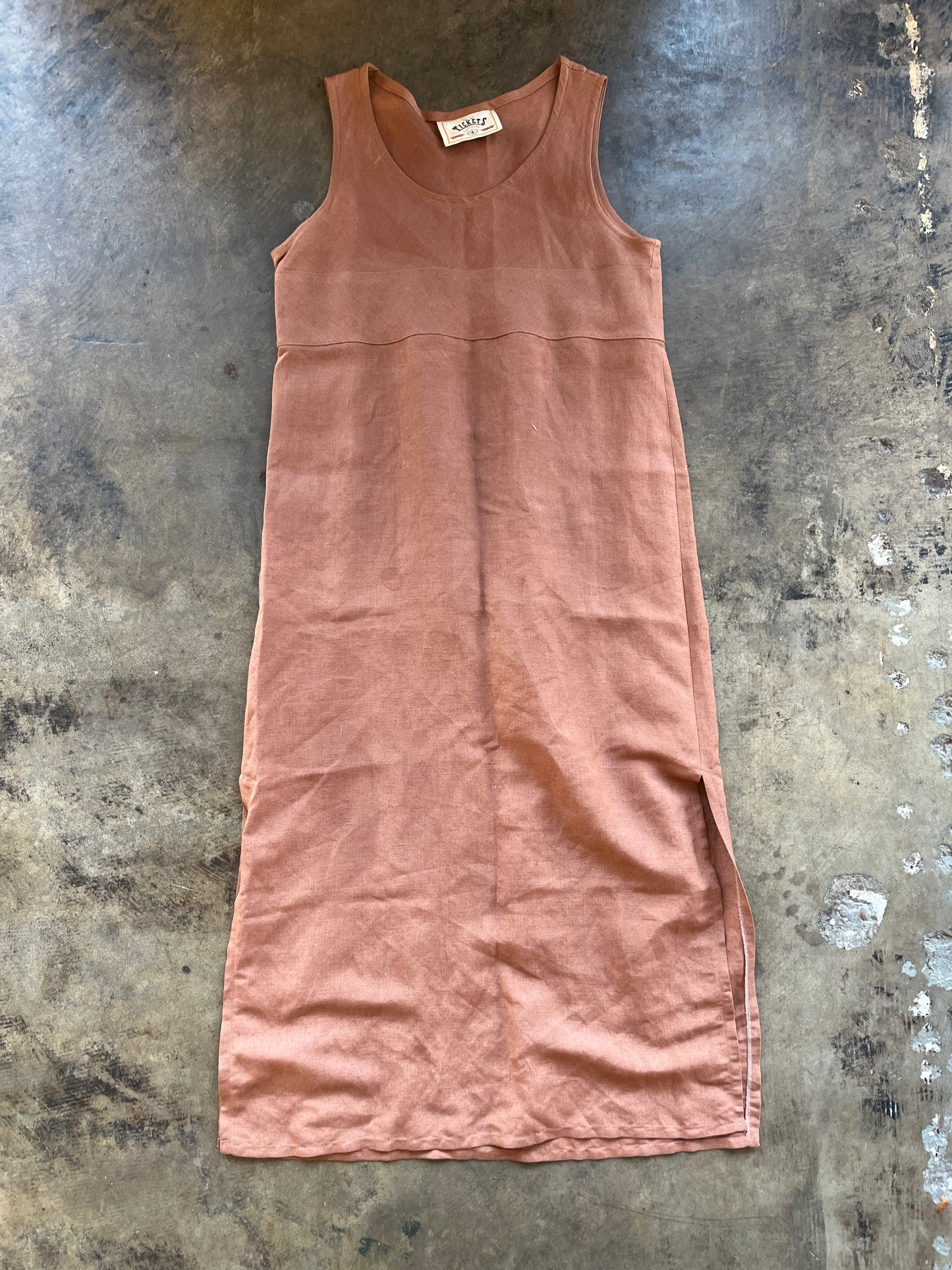 Tan Tickets Dress