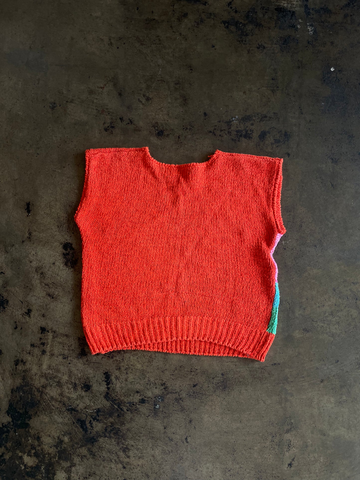Bold Sunrise Sweater Vest