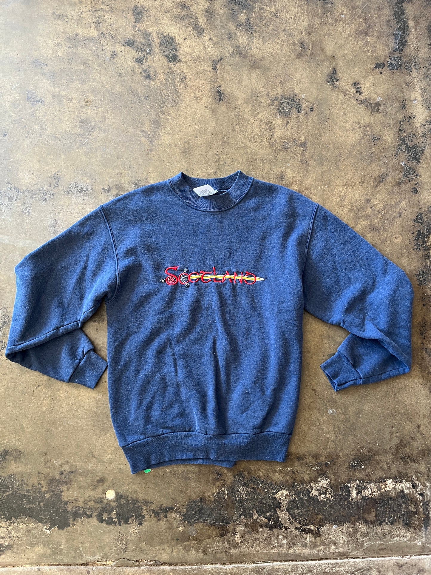 Navy Scotland Crewneck