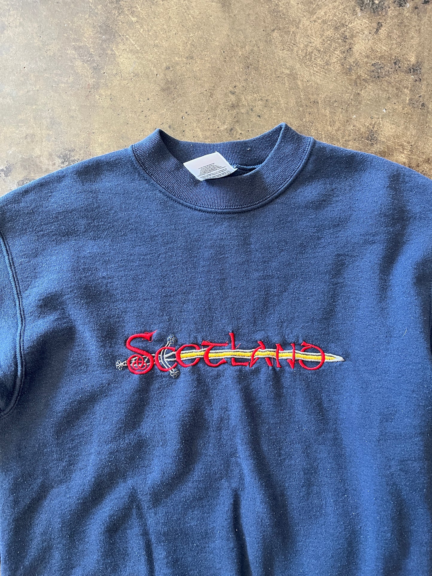 Navy Scotland Crewneck
