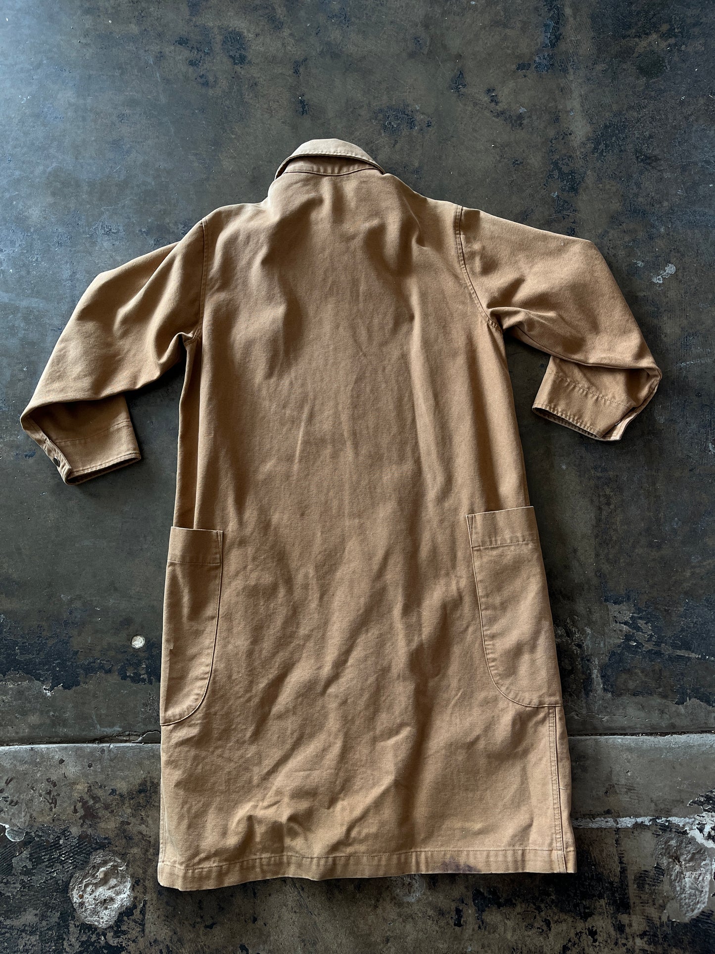 Brown Canvas Carleen Duster Jacket