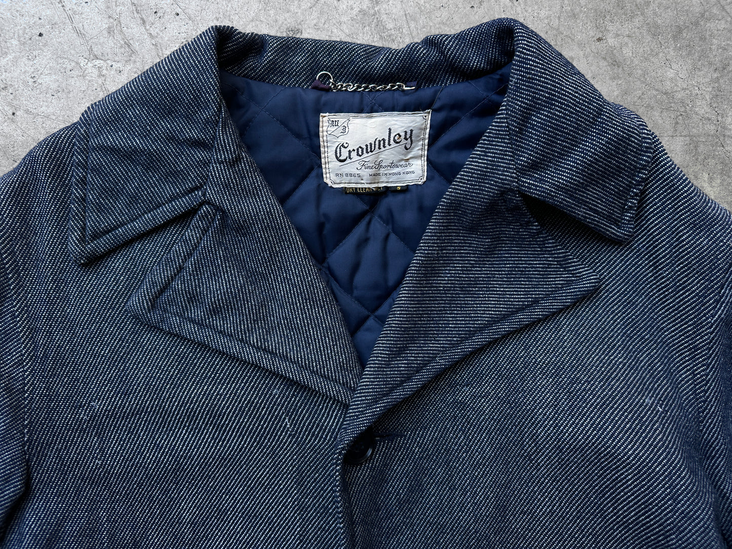 Navy Cargo Military Coat