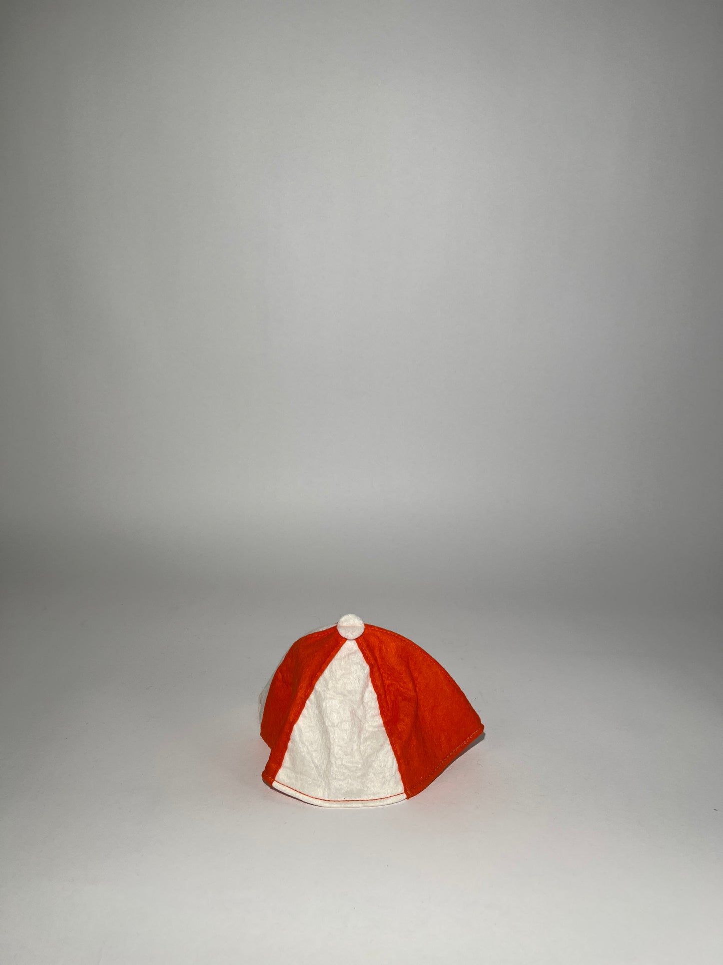 "Dealey" Orange + White Hat