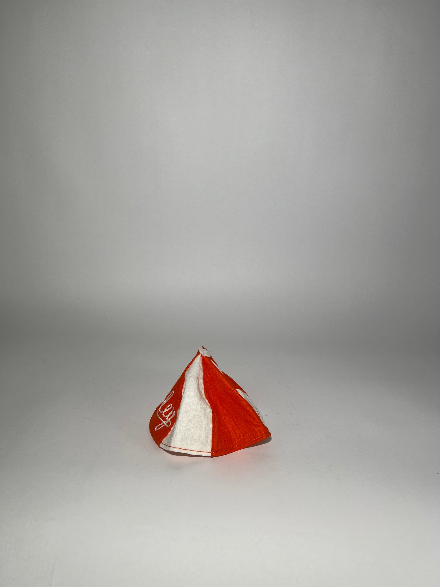 "Dealey" Orange + White Hat