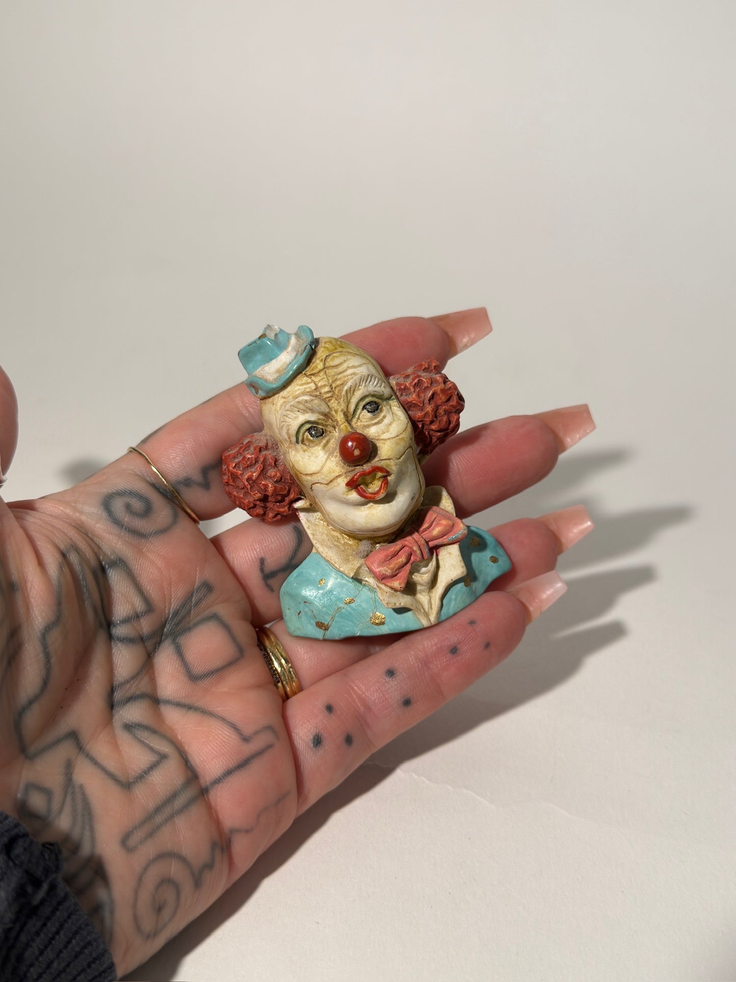 Blue Clown Magnet