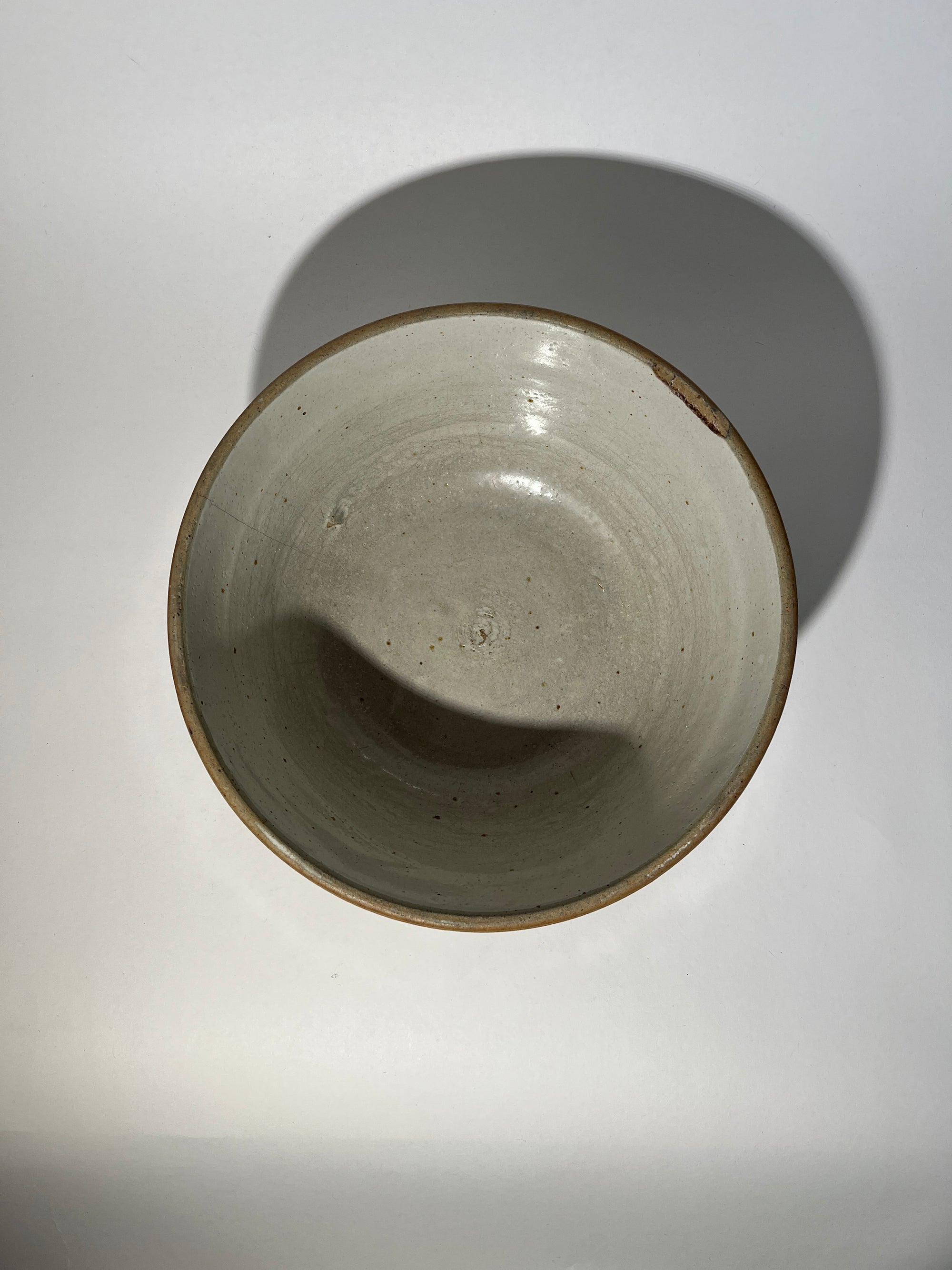 Speckled Gray Large Bowl