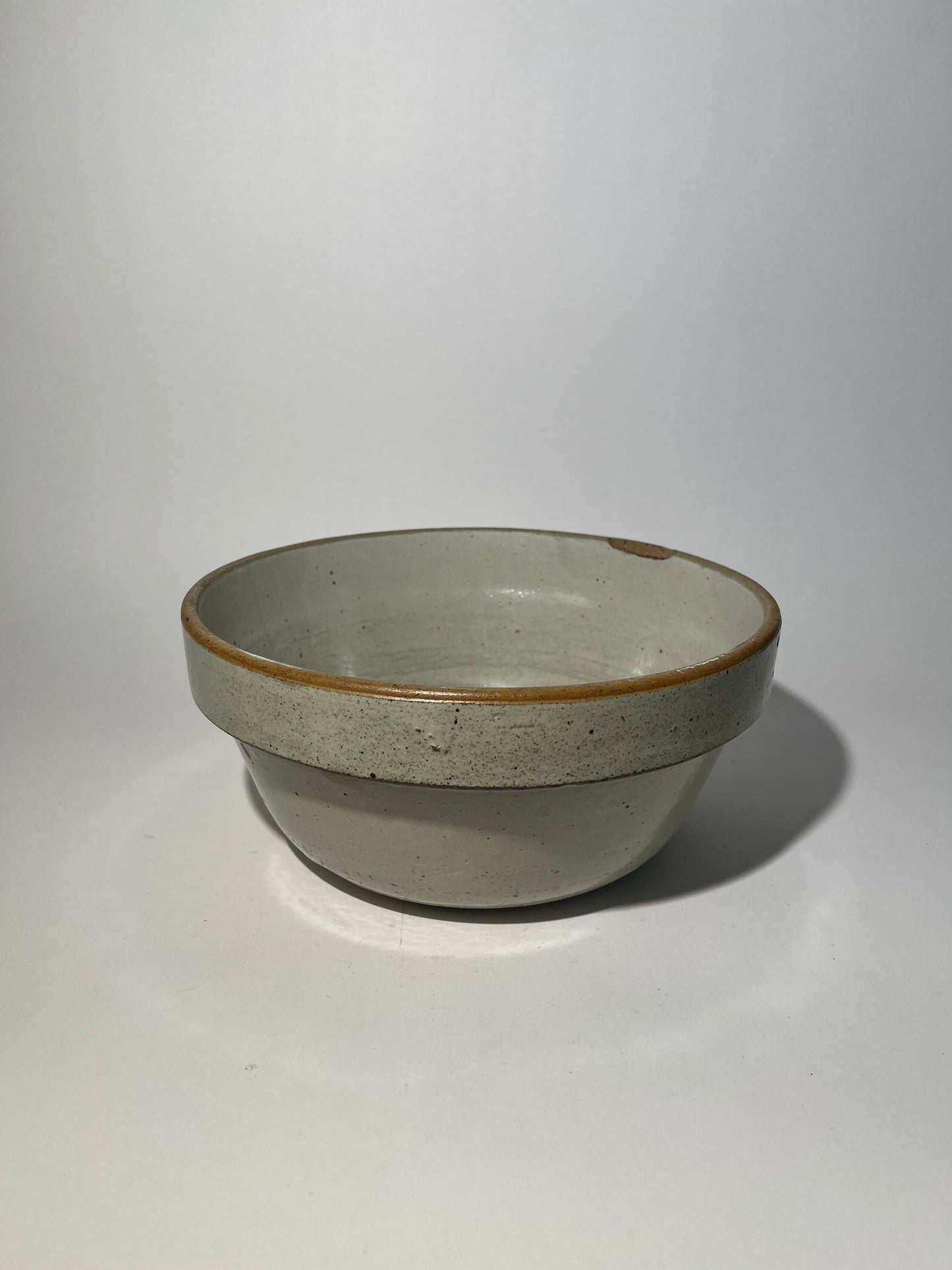 Speckled Gray Large Bowl