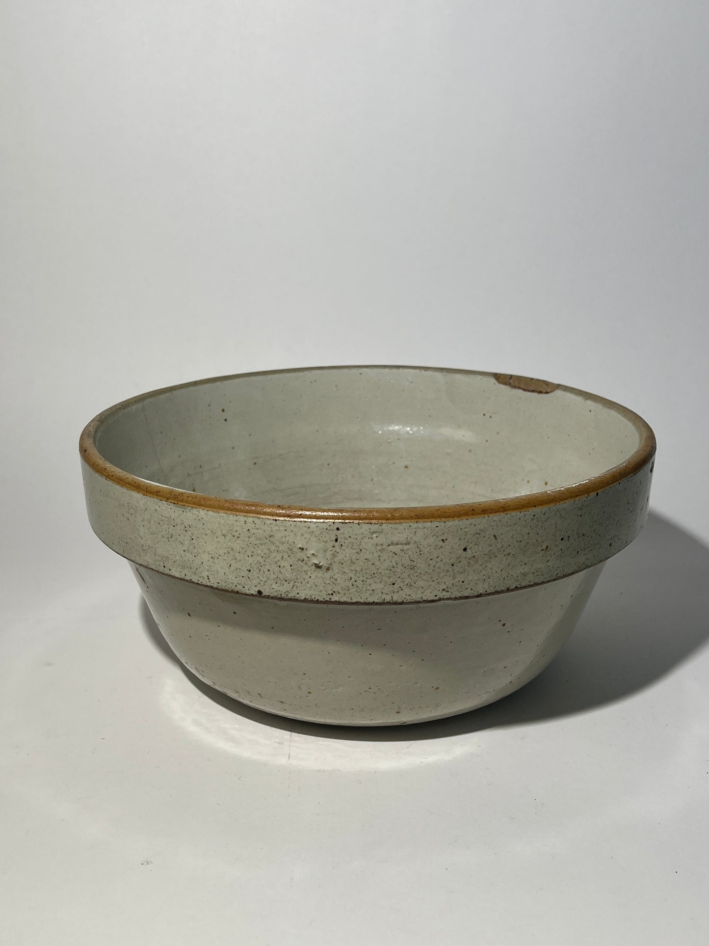 Speckled Gray Large Bowl