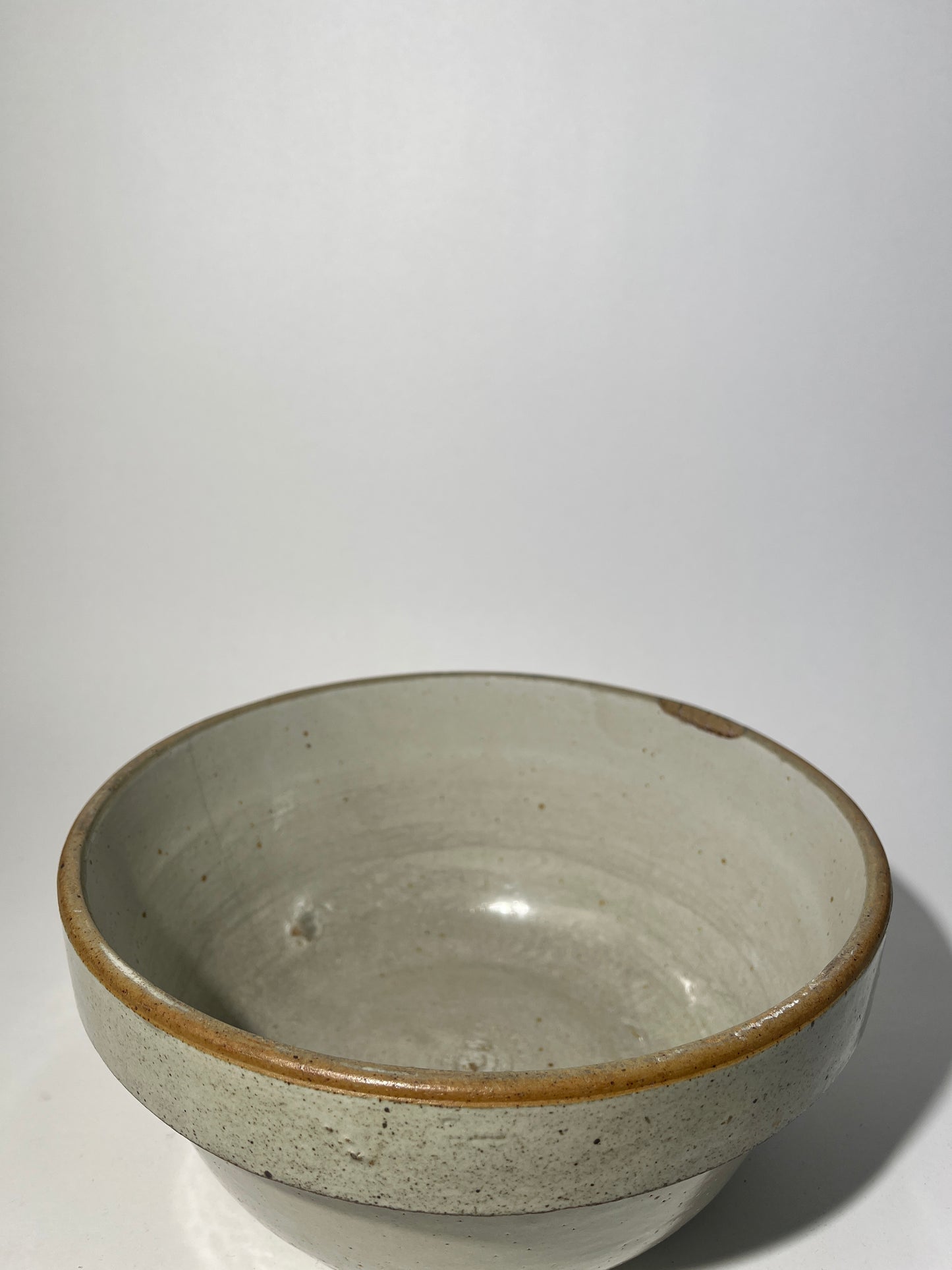 Speckled Gray Large Bowl