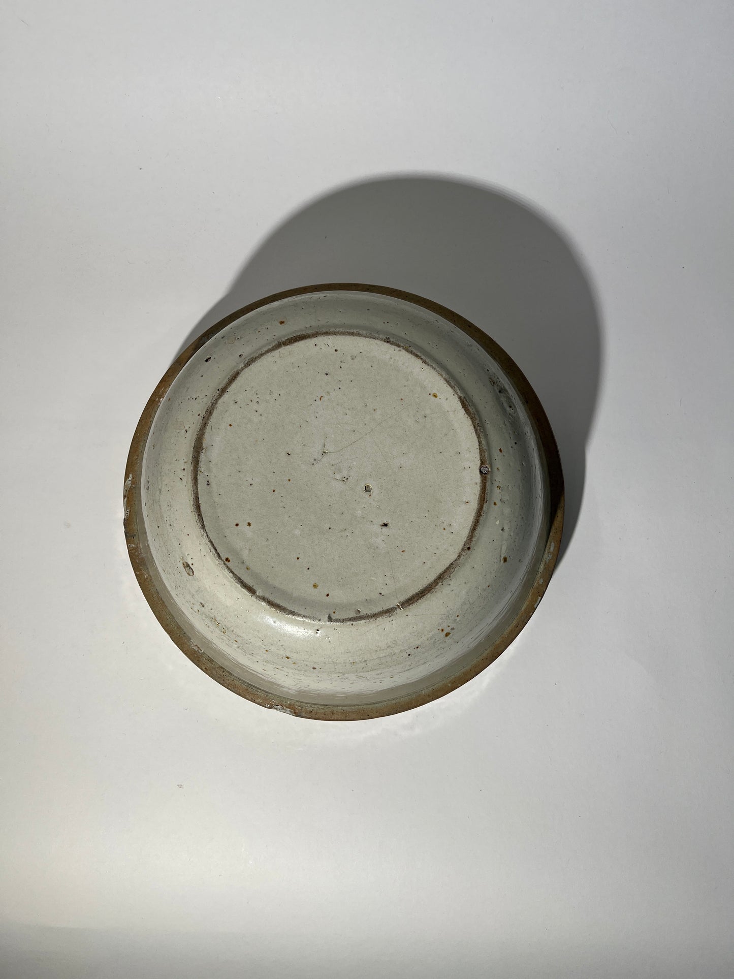 Speckled Gray Large Bowl
