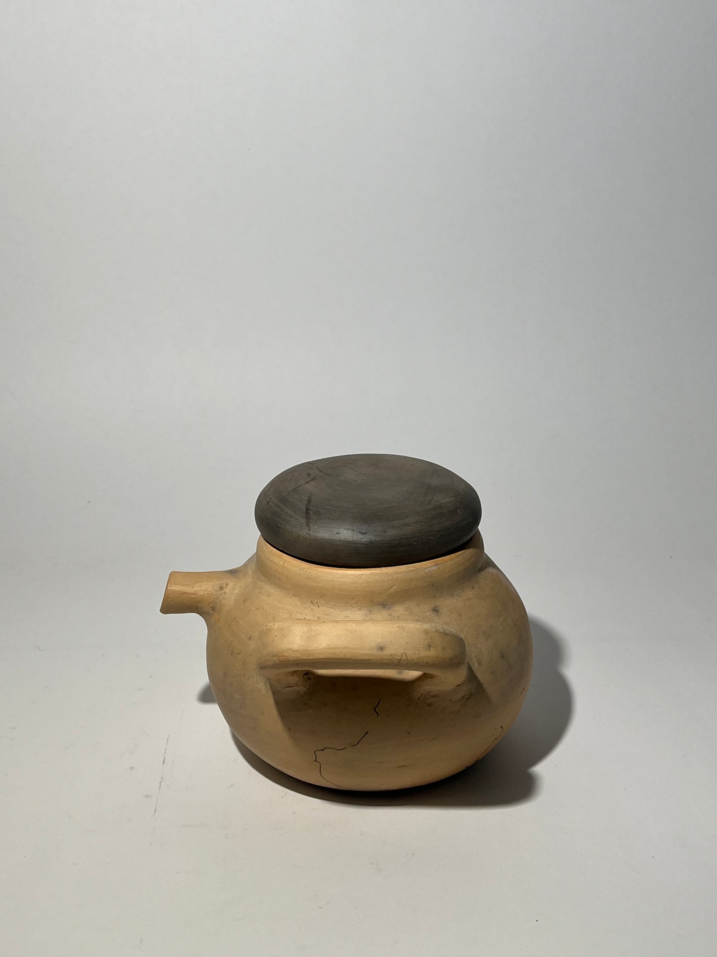 Handmade Mexican Clay Pot with Handles