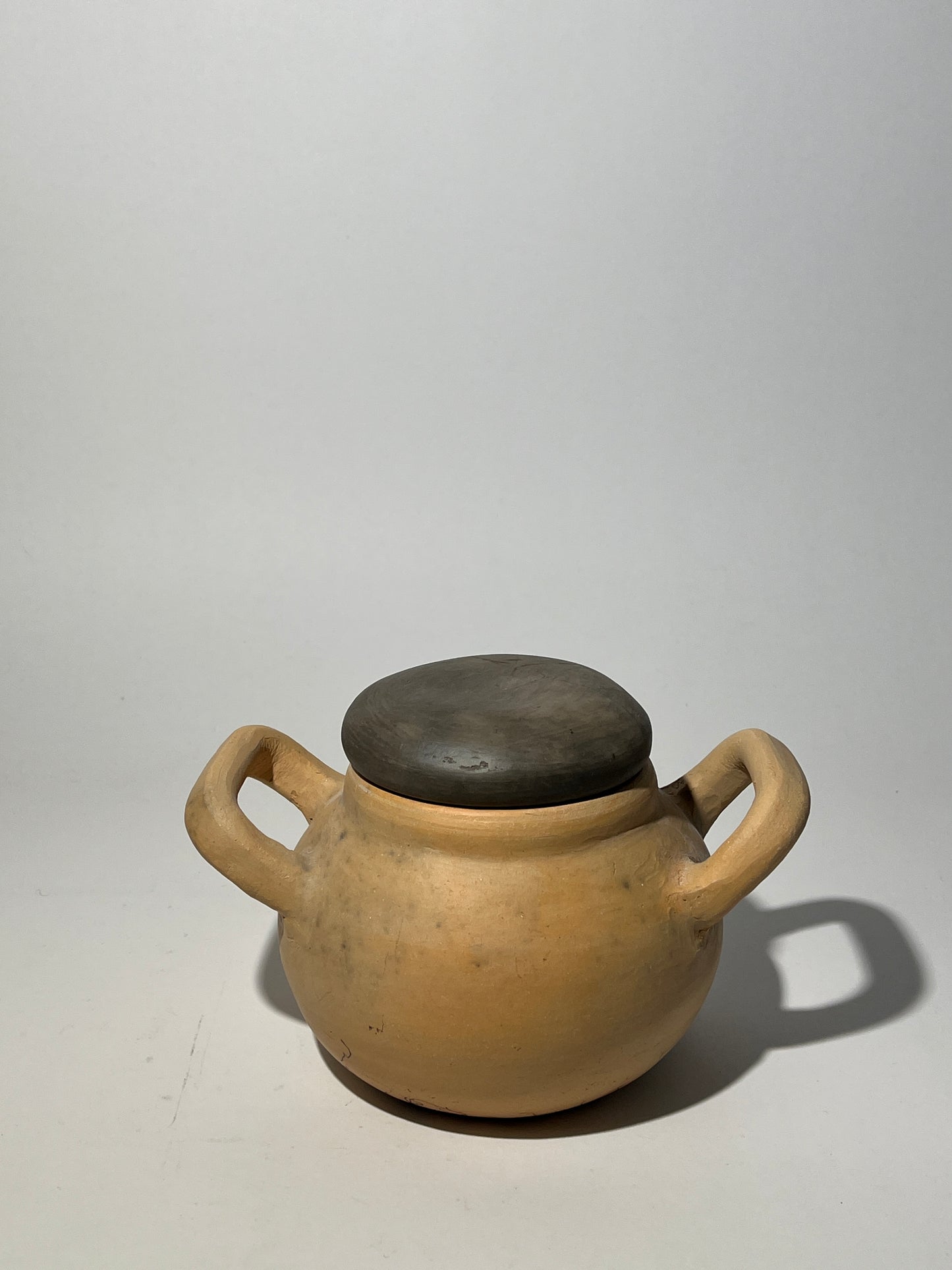Handmade Mexican Clay Pot with Handles