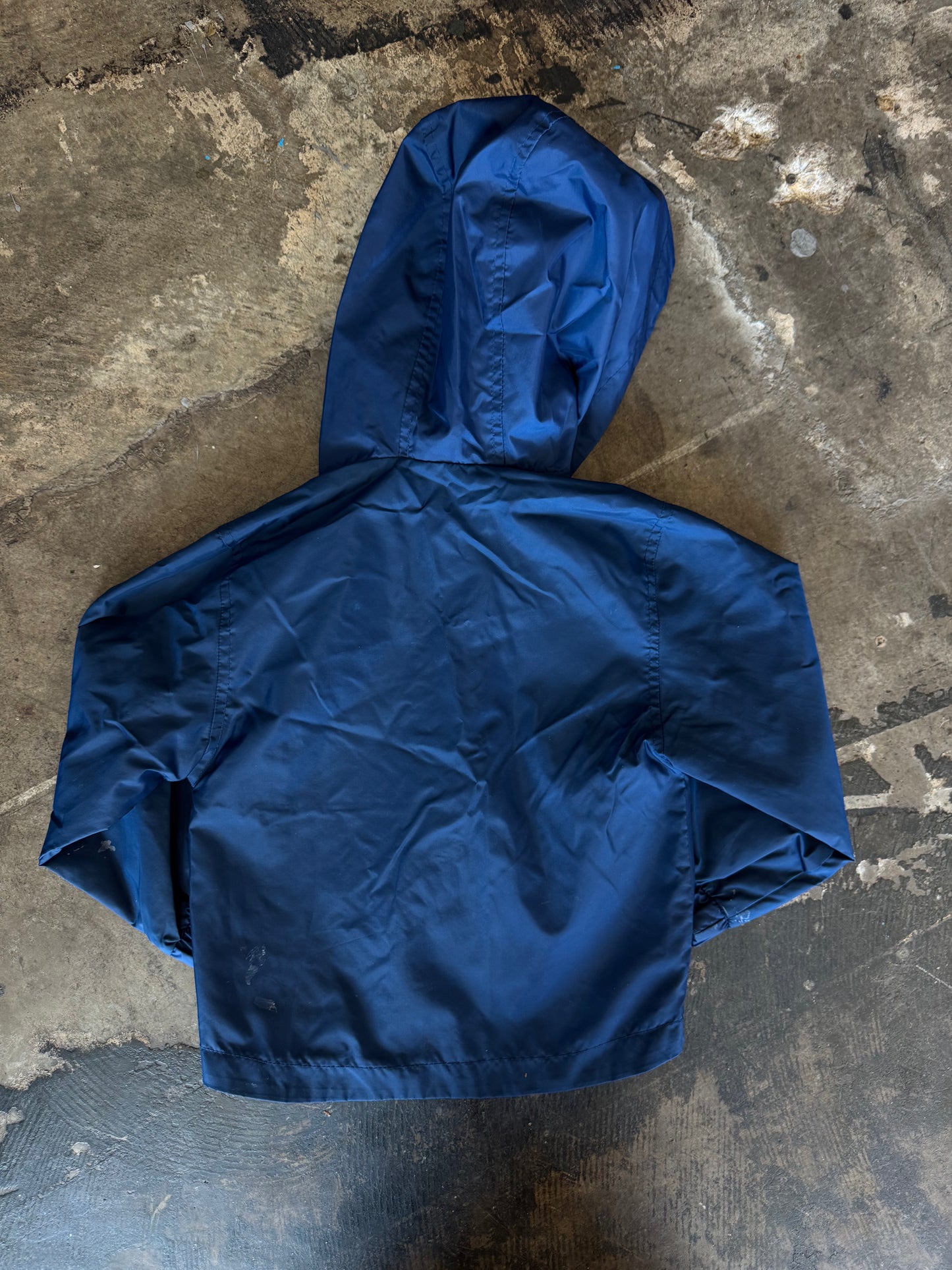 Navy Oshkosh Full Zip Windbreaker