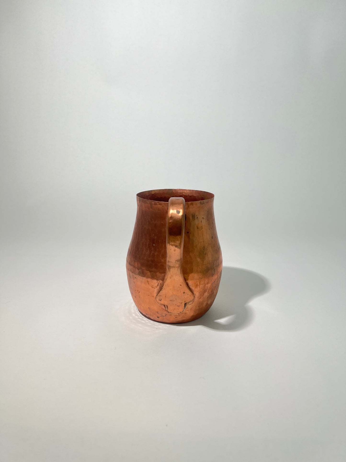 Hammered Copper Mugs