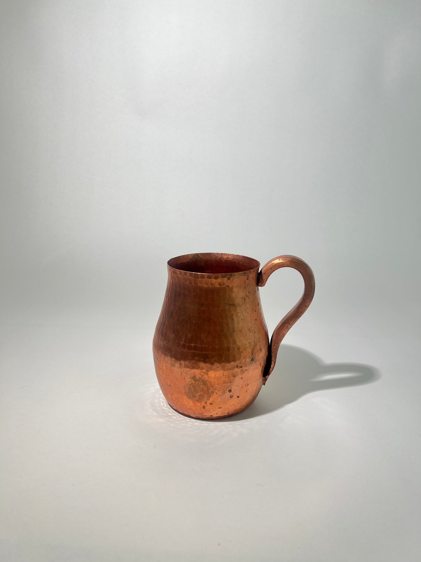 Hammered Copper Mugs