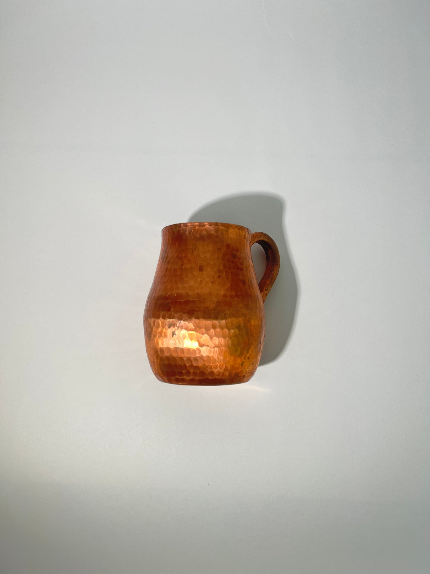 Hammered Copper Mugs