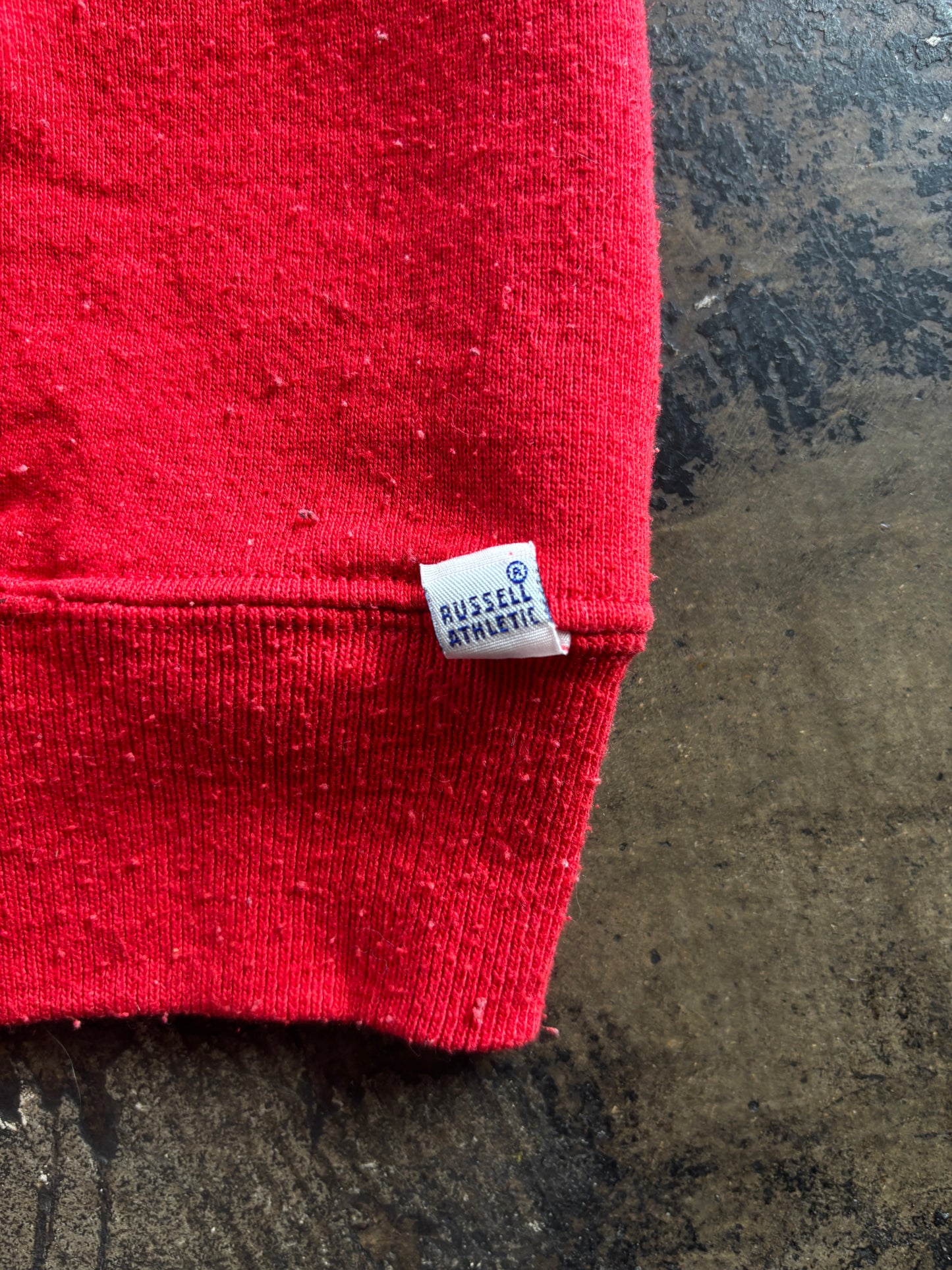 Red Russell Crewneck Sweater