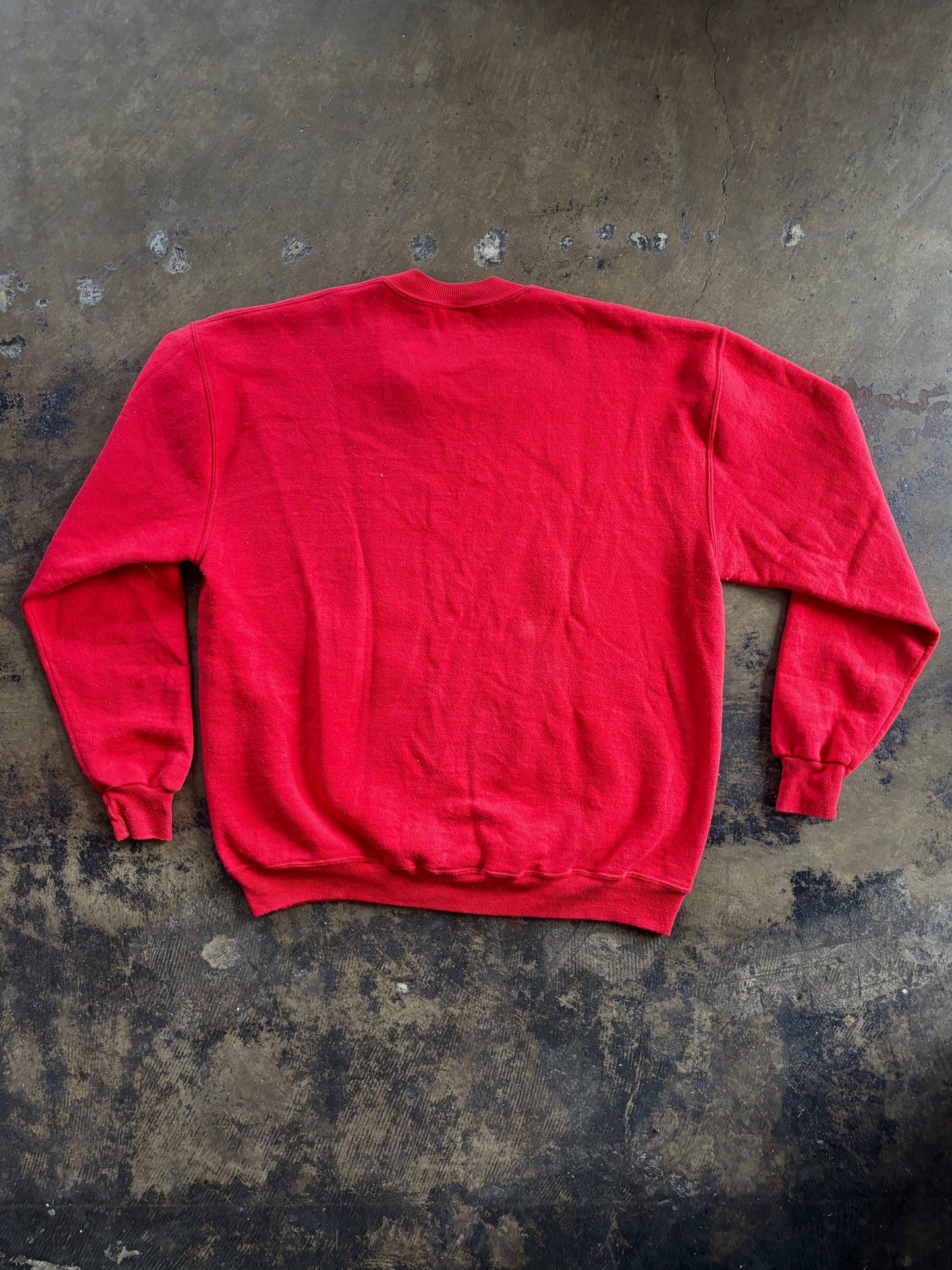 Red Russell Crewneck Sweater