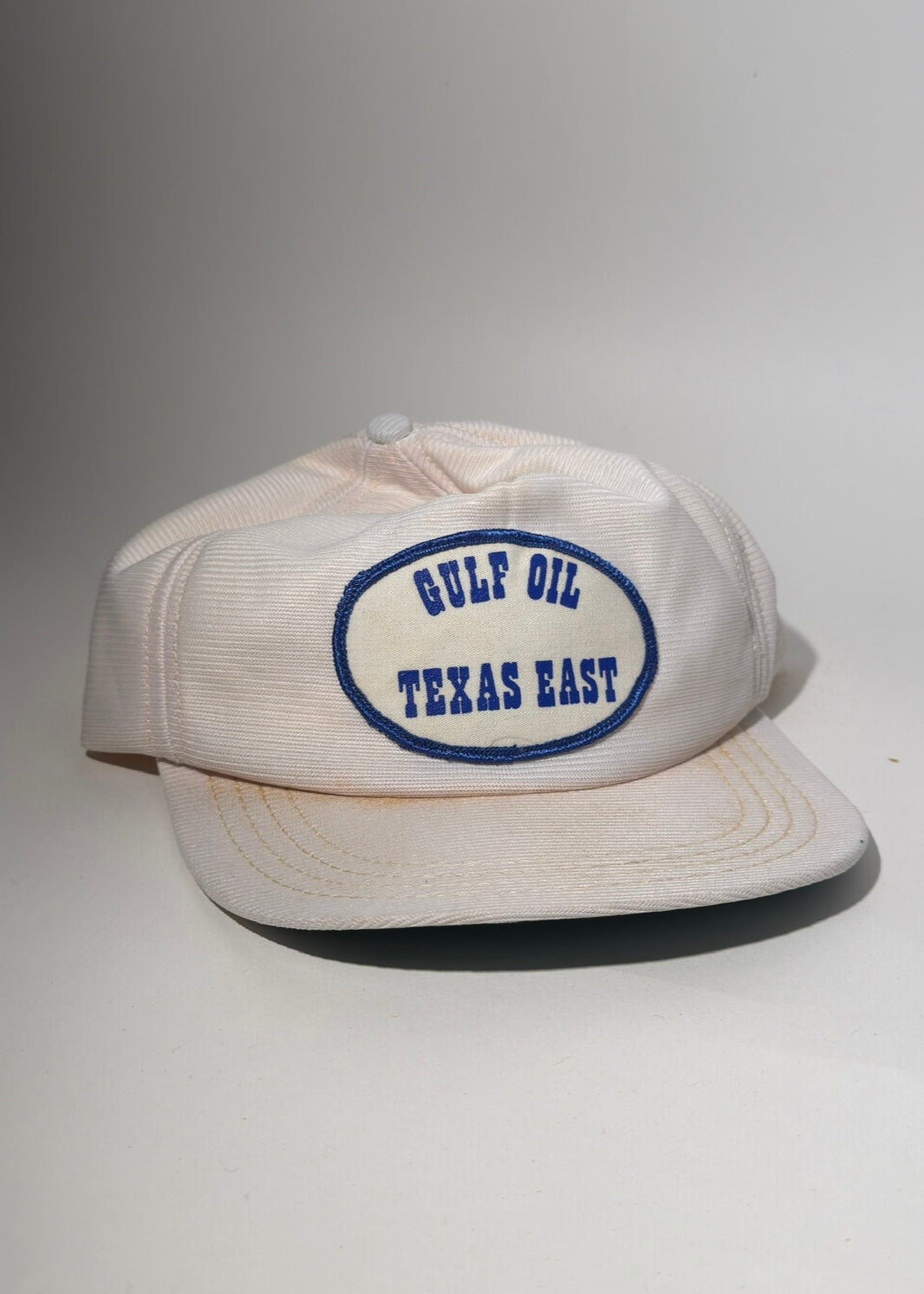 White Gulf Oil Snapback
