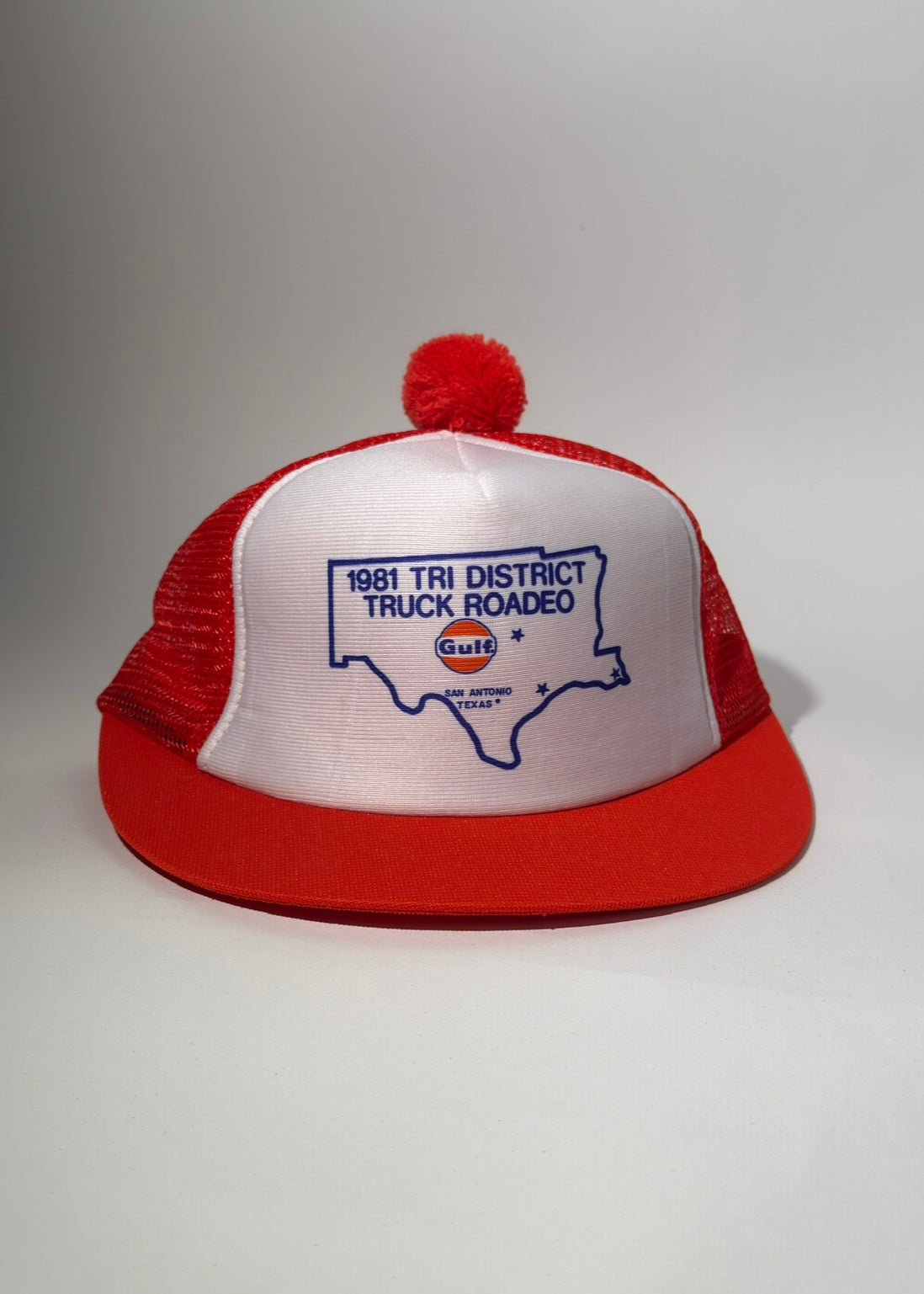 Orange Gulf Tri District 1981 Trucker Hat
