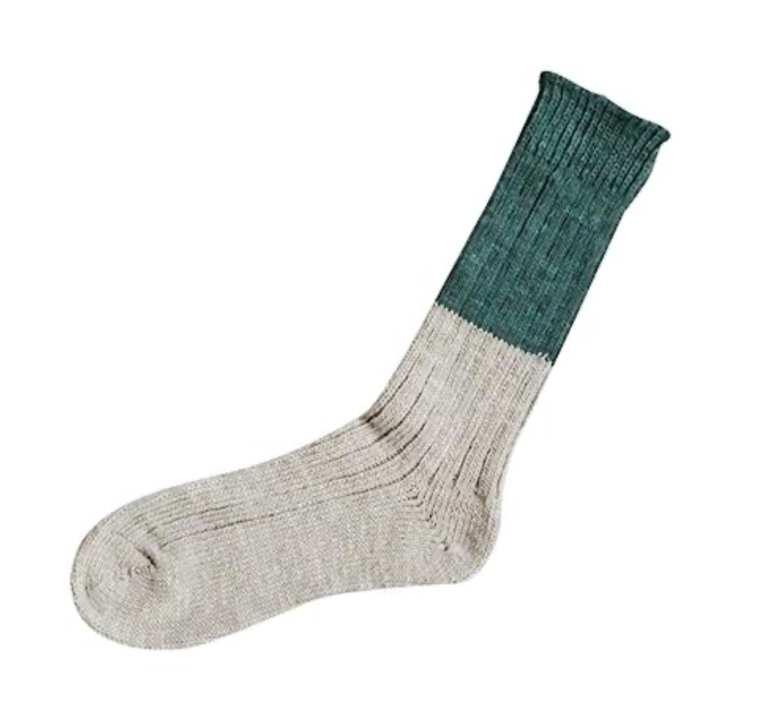 Wool Cotton Slab Socks