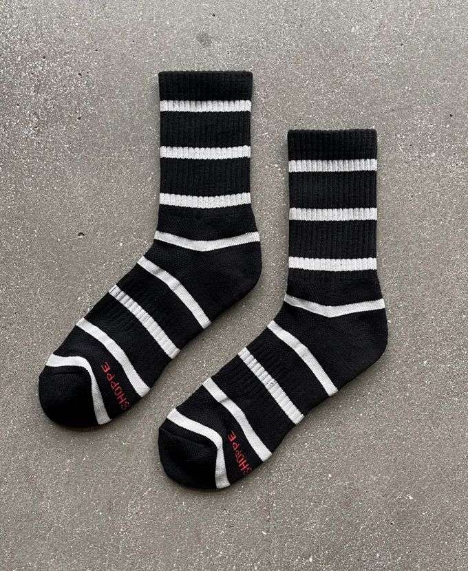 Striped Boyfriend Socks