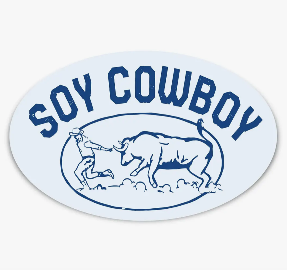 Soy Cowboy Sticker
