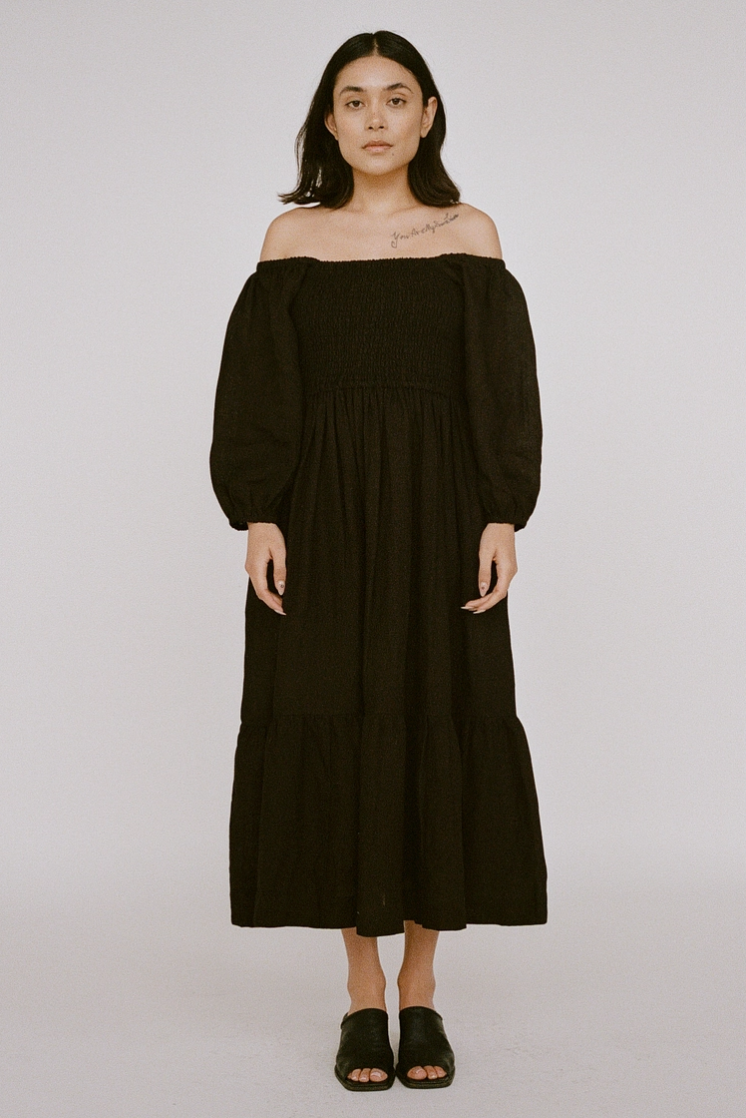 Smocked Bodice Dress