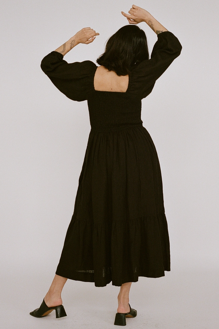 Smocked Bodice Dress