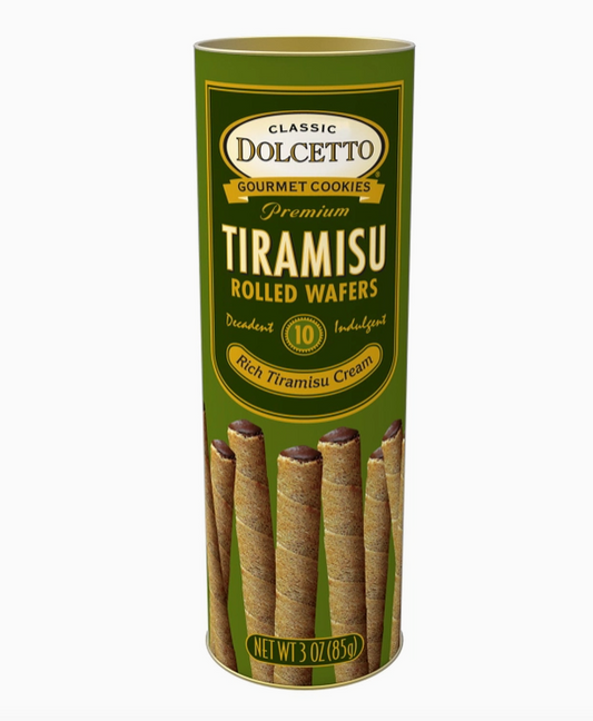 Dolcetto Tiramisu Rolled Wafers