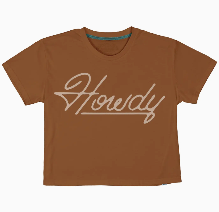 Howdy Dude Crop Tee