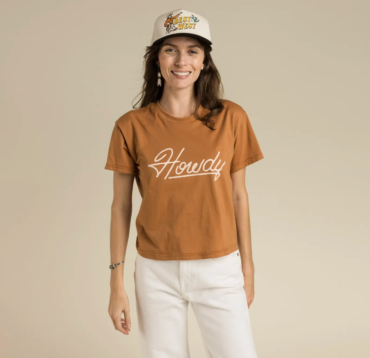 Howdy Dude Crop Tee