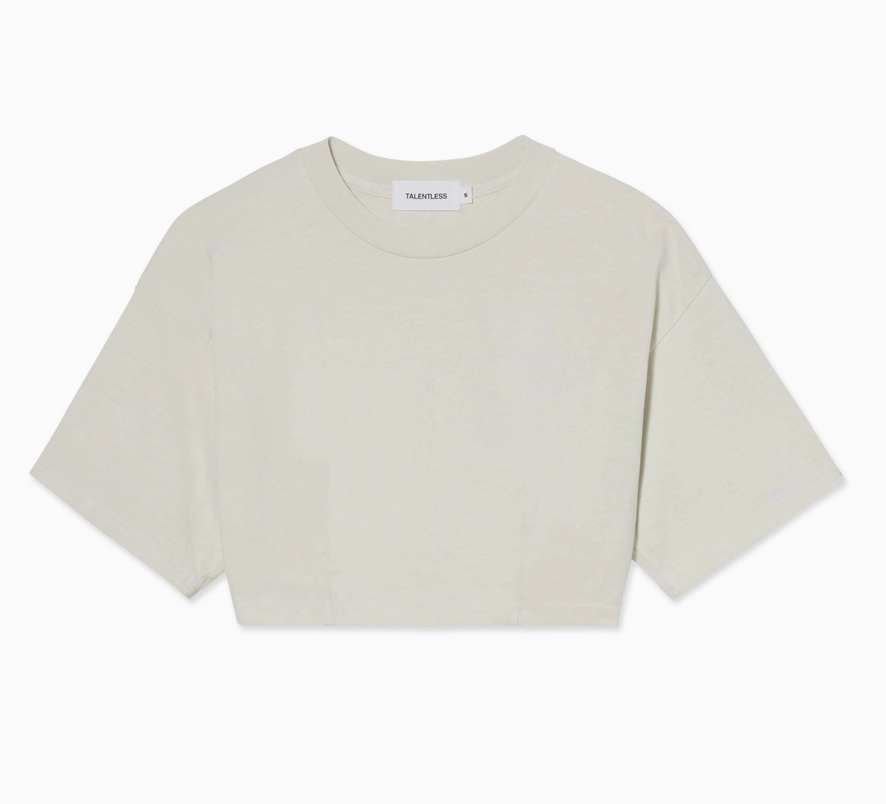 Crop Darted Tee