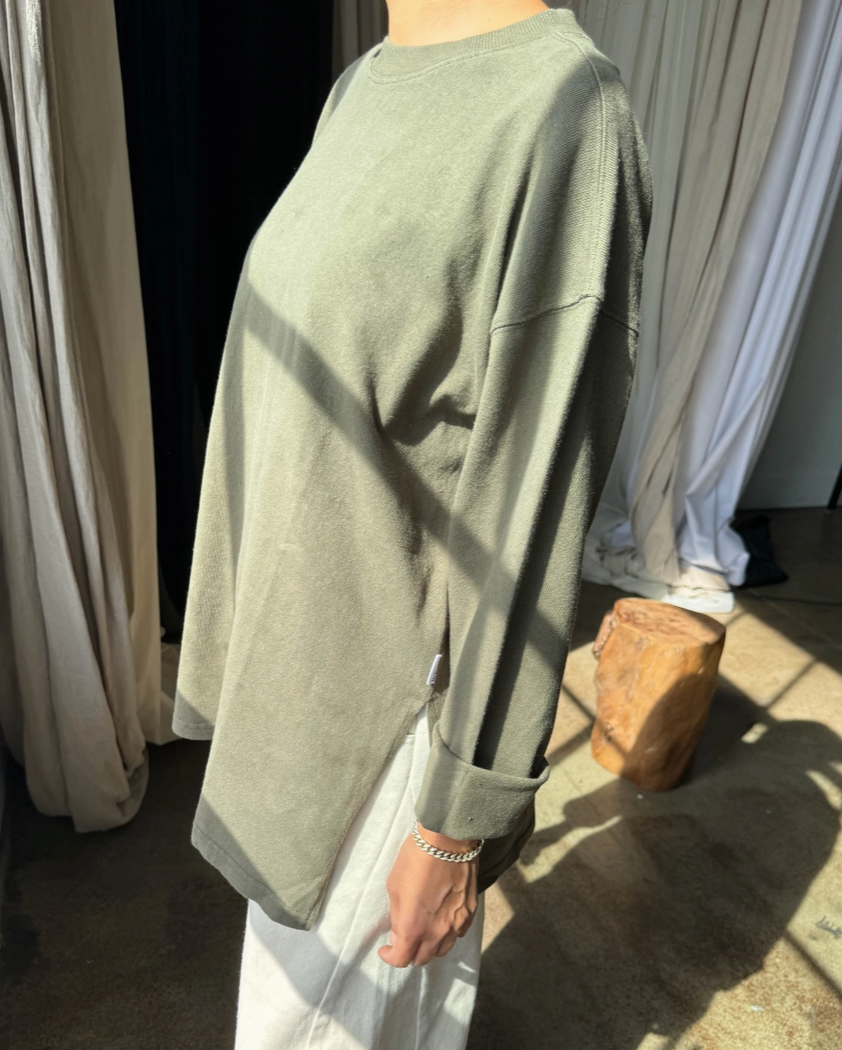 Olive Green Sunday Tee